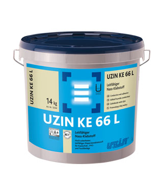 Электропроводящий клей для резиновых и ПВХ покрытий UZIN KE 66 L