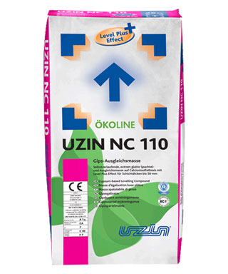Гипсосодержащая выравнивающая масса UZIN NC 110