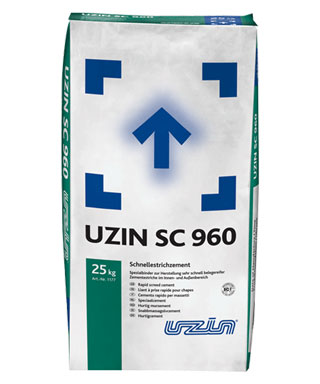 Цемент для быстрого ремонта UZIN SC 960 (UZIN NC 190)